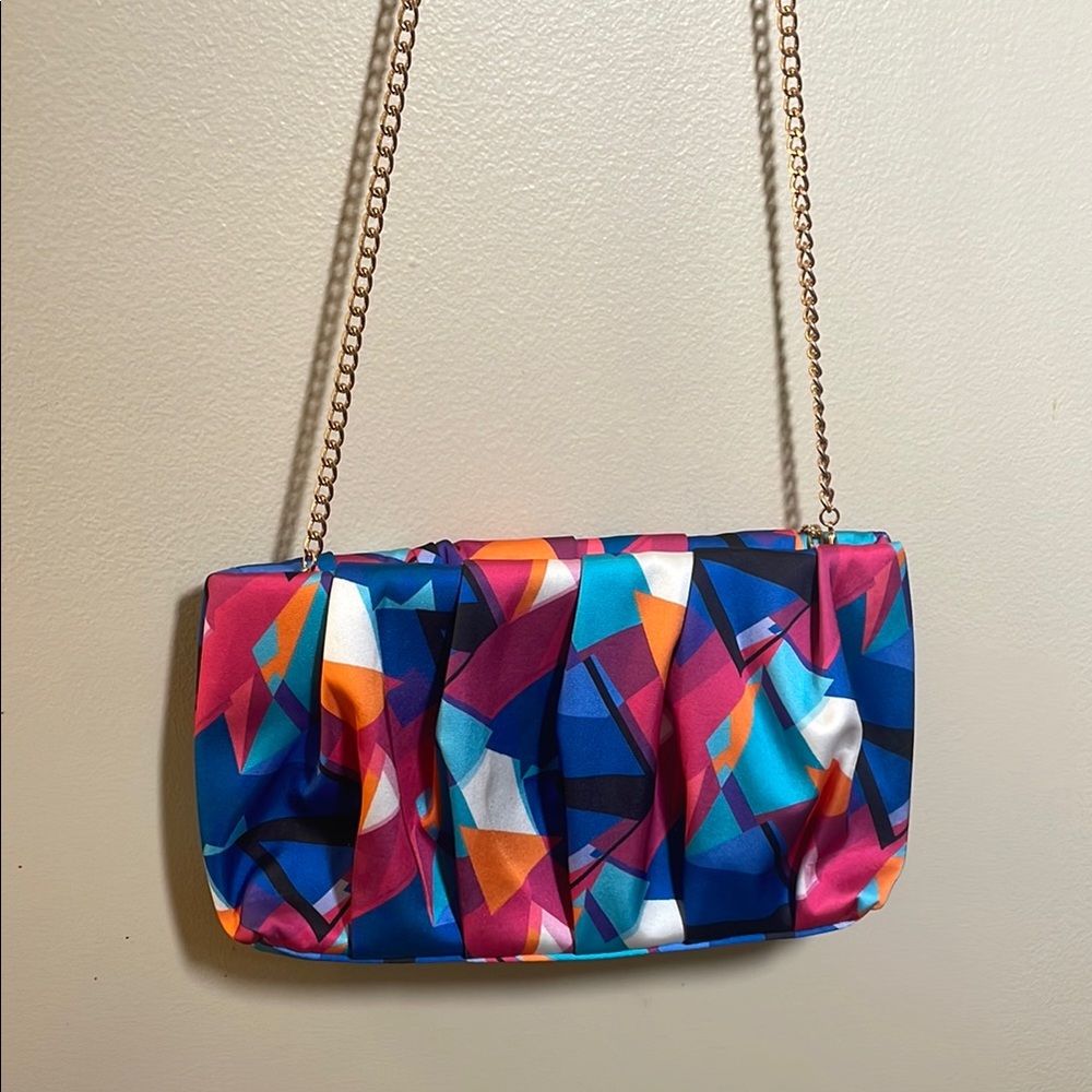 Jurlea | Colorful Geometric Clutch - Picture 8 of 8